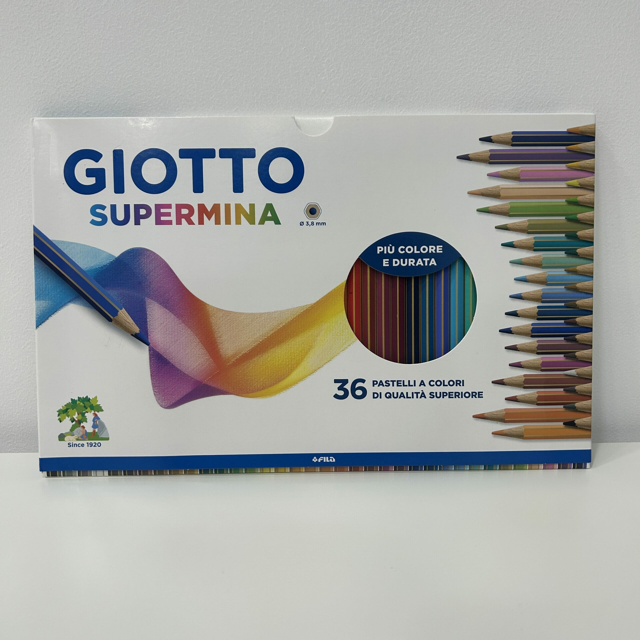 Giotto supermina 36 pastelli vari colori